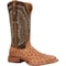 Durango Western Boot, 10.5 B, Leather, 13 in H, Antiqued Saddle DDB0472 - alternate 1